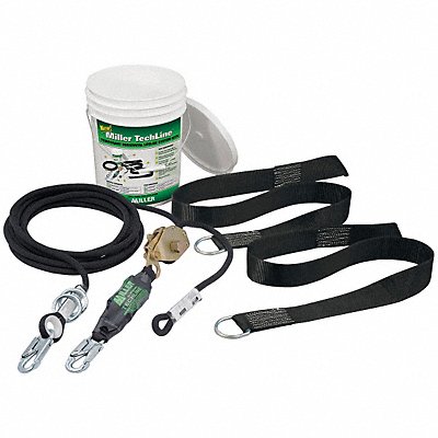 HONEYWELL MILLER HLLR2Z760FT K3320 Horizontal Lifeline Temp 60ft for (2) Wrkrs