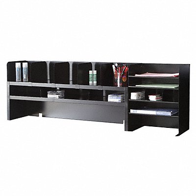 GRAINGER 2KEJ9 Desktop Organizer 58-1/4 In W 15 Comp
