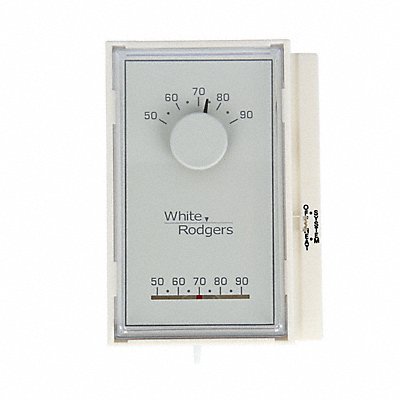 EMERSON 1E50N301 Low Volt NP Analog Thermostat Heat Rectangle