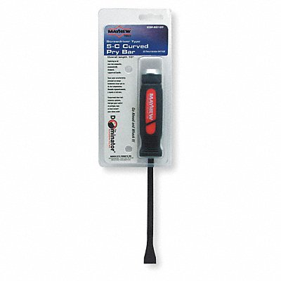 DOMINATOR 60137 Pry Bars 10 in L 1-1/2 in W Black