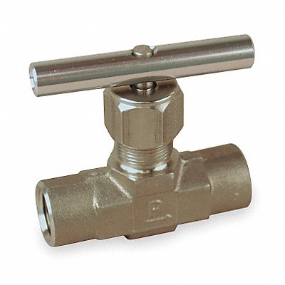 PARKER 8FV12LNSS Needle Valve Straight 316 SS 1/2 In FNPT