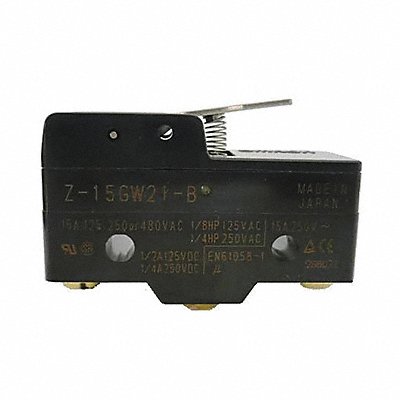 OMRON Z15GW21B Snap Action Switch Hinge Lever 1NO/1NC