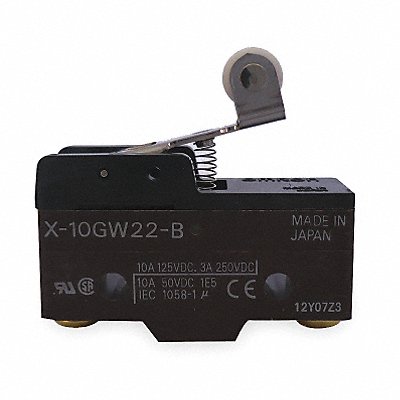 OMRON X10GW22B Snap Action Swtch HingeRoller Lever 1NO/1NC