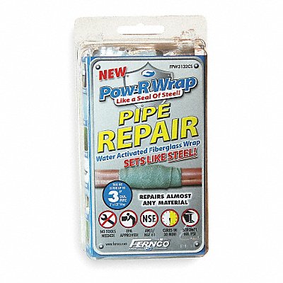 FERNCO FPW3132CS Pipe Repair Kit 3 W x 132 L Grey