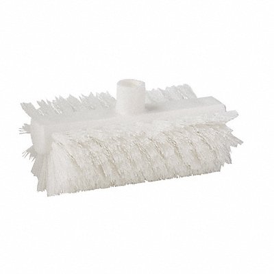 TOUGH GUY 2KVF6 Scrub Brush 7 1/2 in L White