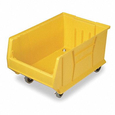 QUANTUM STORAGE SYSTEMS QUS984MOBYL E4548 Mobile Bin Yellow Polypropylene 11 in