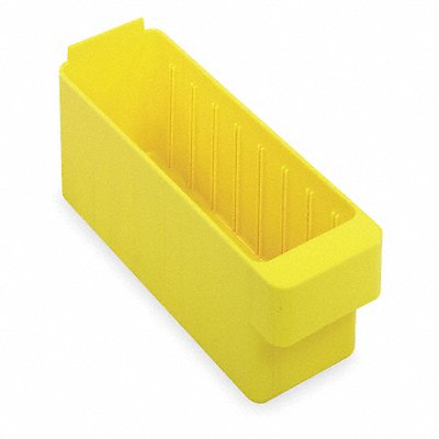 QUANTUM STORAGE SYSTEMS QED501YL D5565 Drawer Bin Yellow Polystyrene 4 5/8 in