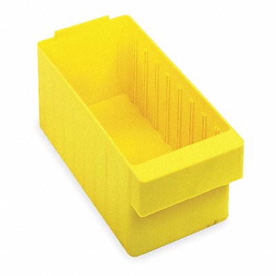 QUANTUM STORAGE SYSTEMS QED602YL F1578 Drawer Bin Yellow HIPS 4 5/8 in