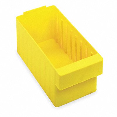 QUANTUM STORAGE SYSTEMS QED603YL Drawer Bin Yellow Polystyrene 4 5/8 in