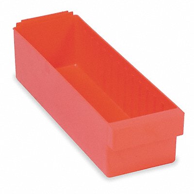QUANTUM STORAGE SYSTEMS QED603RD F1579 Drawer Bin Red Polystyrene 4 5/8 in