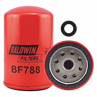 BALDWIN FILTERS BF788 Fuel Filter 4-27/32 x 3-1/32 x 4-27/32In