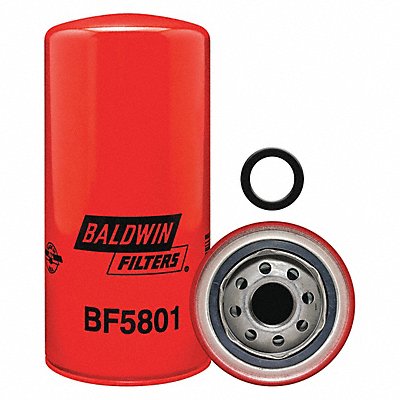 BALDWIN FILTERS BF5801 Fuel Filter 8-1/32 x 3-11/16 x 8-1/32 In
