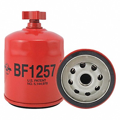 BALDWIN FILTERS BF1257 Fuel Filter 4-7/32 x 3 x 4-7/32 In