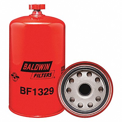 BALDWIN FILTERS BF1329 Fuel Filter 8-1/8 x 4-9/32 x 8-1/8 In