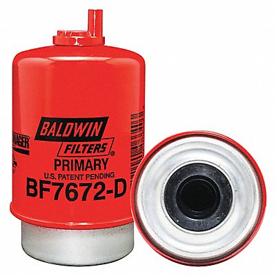 BALDWIN FILTERS BF7672D Fuel Filter 5-31/32 x 3-9/32 x 5-31/32In