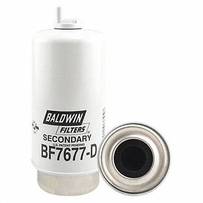BALDWIN FILTERS BF7677D Fuel Filter 7-5/8 x 3-9/32 x 7-5/8 In
