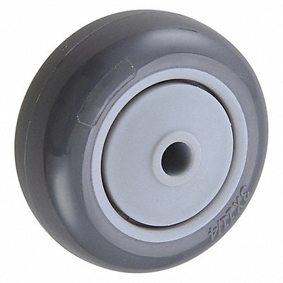 GRAINGER XA0302806 Polyurethane Tread on Plastic Core Wheel