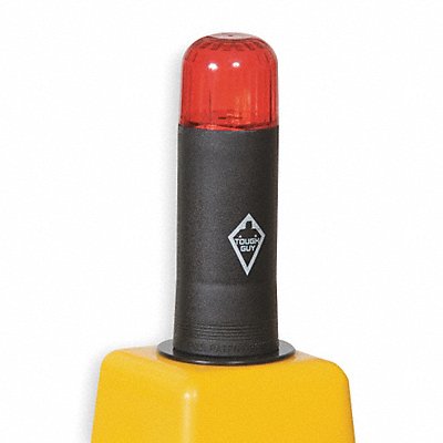 TOUGH GUY 2LEC9 Flashing Light Red Plastic 5 5/8 in H
