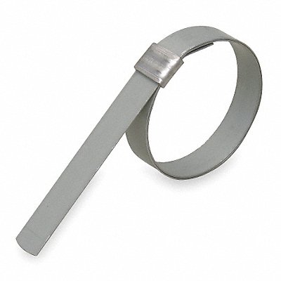 BAND-IT GRS309 Band Clamp 5/8 W Lip-Lock 2 1/4 OD PK24