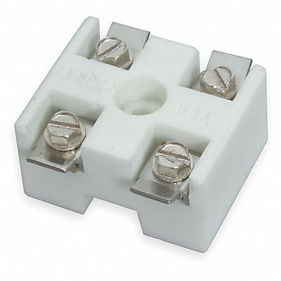TEMPCO EHD108101 Ceramic Terminal Block 1-1/4x1-9/16 in.