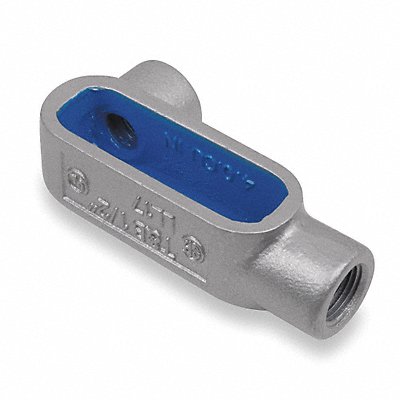 THOMAS BETTS LL57 Conduit Outlet Body Iron Trd Sz 1 1/2in