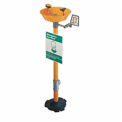 GUARDIAN EQUIPMENT G1760P Eyewash Station Pedestal Plastic 15-1/2W