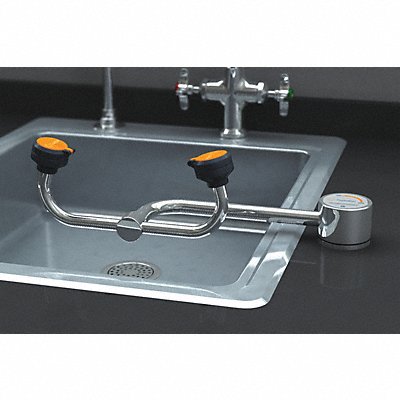GUARDIAN EQUIPMENT G1805 Eyewash Deck Mount Right 14-1/8W 5-1/4D