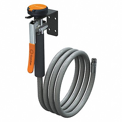 GUARDIAN EQUIPMENT G5025 Single Head Drench Hose Wall Mount 8 ft.