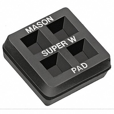 MASON 2LVR4 Vibration Iso Pad 2x2x3/4 In PK2