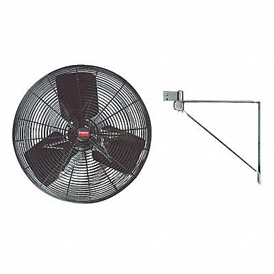 DAYTON 2MA10 Light Dty Industrial Fan 24 Blade Dia 2Spd
