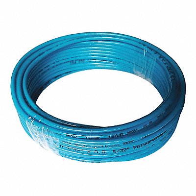 GRAINGER 2LZF2 Tubing 5/32 In OD 50 Ft L Light Blue