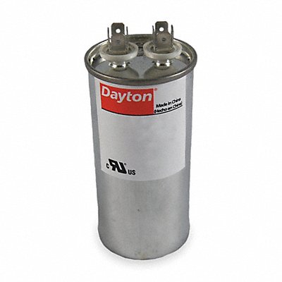 DAYTON 6FLP2 Motor Run Capacitor 100 MFD 5 5/8 H