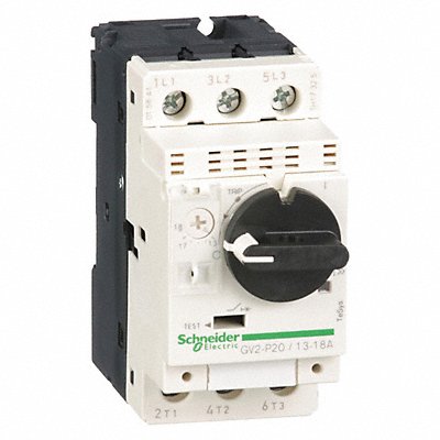 SCHNEIDER GV2P20 Manual Motor Start IEC SelectorSwtch Therm