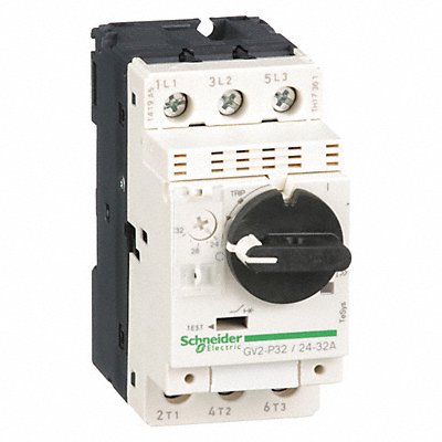 SCHNEIDER GV2P32 Manual Motor Start IEC SelectorSwtch Therm
