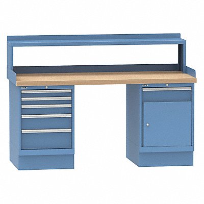 LISTA XSWB5272BTBBSRS Workbench Butcher Block 72 W 30 D