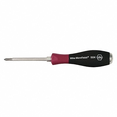 WIHA 53410 Screwdriver Phillips #2x4 Hex w/Hex