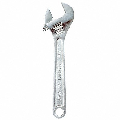 STANLEY 87369 Adjustable Wrench CV Steel Chrome 8