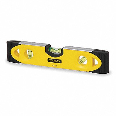 STANLEY 43511 Magnetic Torpedo Level 9 In Groove
