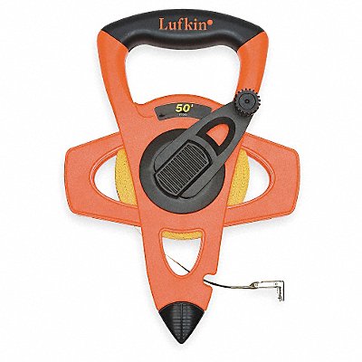 CRESCENT LUFKIN FE050 Tape Measure 1/2 In x 50 ft Orange/Black
