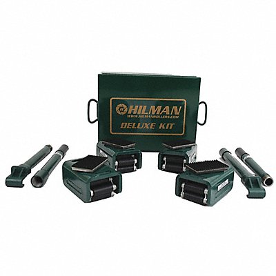 HILMAN ROLLERS KNRS44S Equipment Roller Kit 8000 lb Swivel