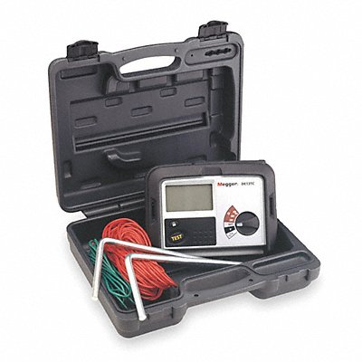 MEGGER DET3TC Earth Ground Tester 100V AC LCD Case