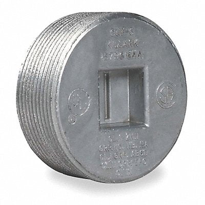 HUBBELL KILLARK CUP6 Blank Plugs Aluminium Trade Size 2in