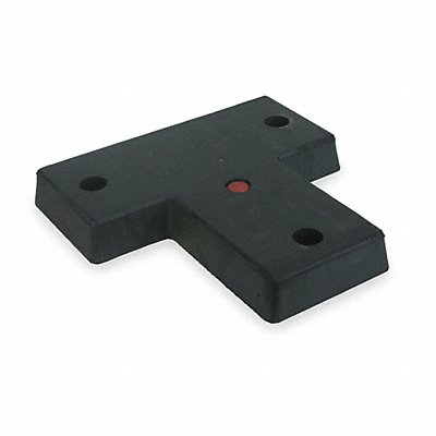 GRAINGER 2MYR8 Dock Bumper 22x3x22 in Rubber