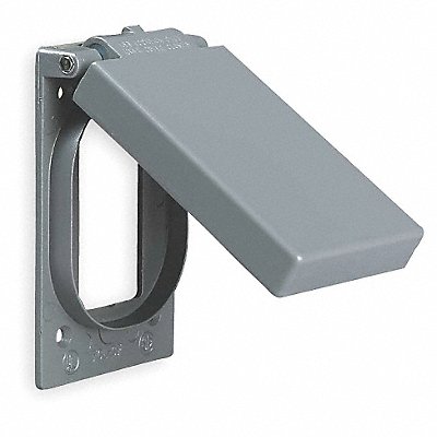 HUBBELL KILLARK FCLGF Weatherproof Cover Vertical Aluminum