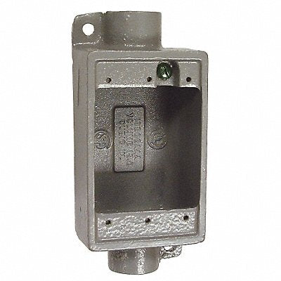HUBBELL KILLARK FSC1M Weatherproof Box 2Inlet 18 cu in