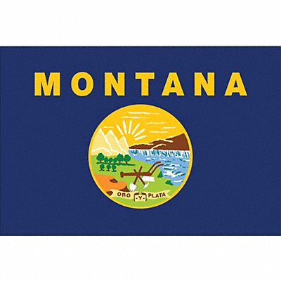 ANNIN FLAGMAKERS 143160 D3761 Montana State Flag 3x5 Ft