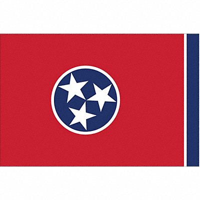 ANNIN FLAGMAKERS 145160 D3761 Tennessee State Flag 3x5 Ft