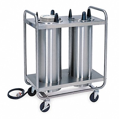 LAKESIDE 8209 Plate Dispenser Cart 35 1/2 in L SS