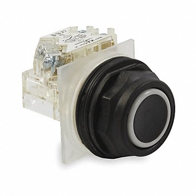SCHNEIDER ELECTRIC 9001SKR1BH13 H7068 Flush Push Button Operator Non Illuminated Blk SPDT