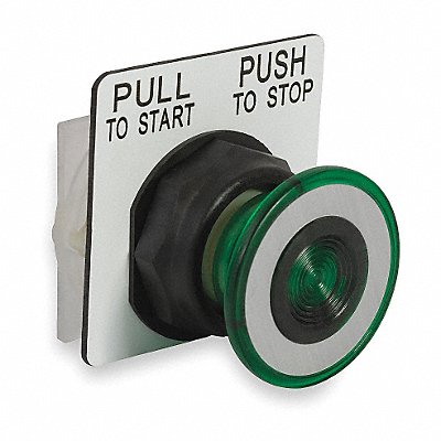 SCHNEIDER ELECTRIC 9001SKR9G H4526 Mushroom Head Push Button Green 30mm